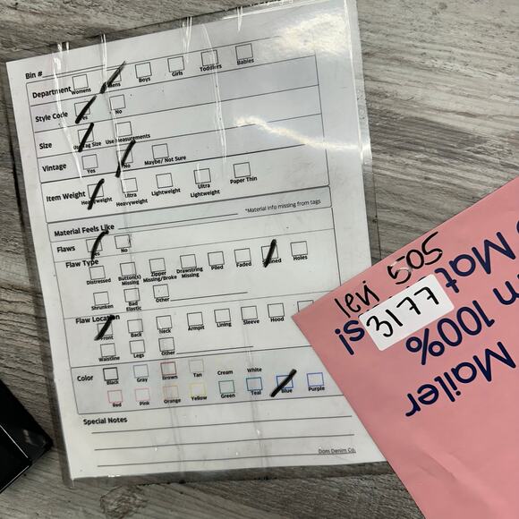 Levis 505 Mid Wash Blue Mens 32x32 Regular Straight Leg Stretch Jeans Red Tab - Picture 8 of 13